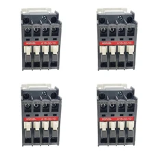 4PCS A16-30-10 Contactor 24V coil AC 3P replace Contactor A16-30-10-81 16A