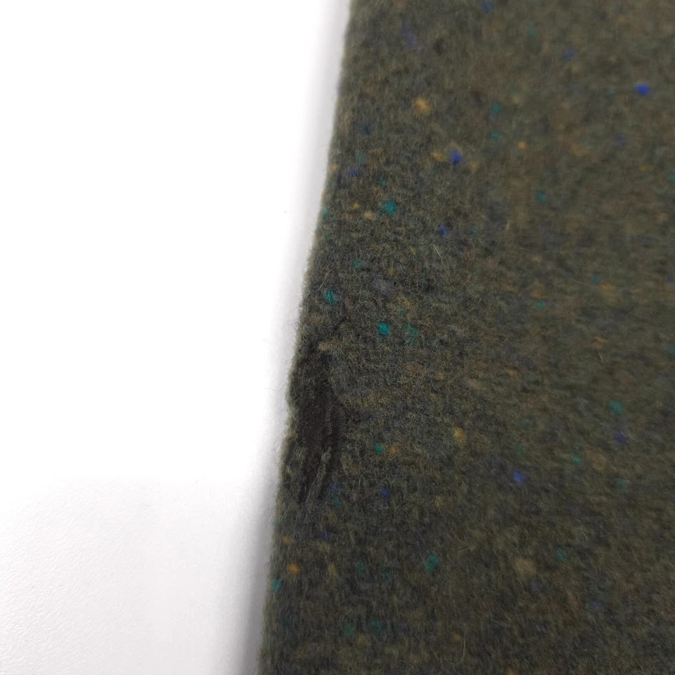 Polo Ralph Lauren Loden Green Wool Donegal Scarf Made in Italy Mens One Size - Image 3 of 4