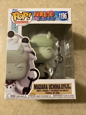 FUNKO POP Naruto Shippuden MADARA UCHIHA (SAGE OF SIX PATHS) Vinyl Figure 1196