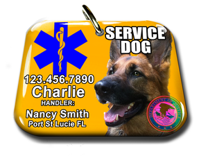 ebay service dog id