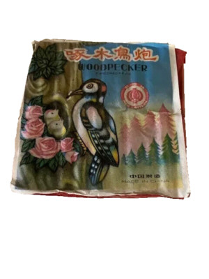 Dot C Vintage Woodpecker Firecracker Label Only Per Ebay! 4 Labels Per Order