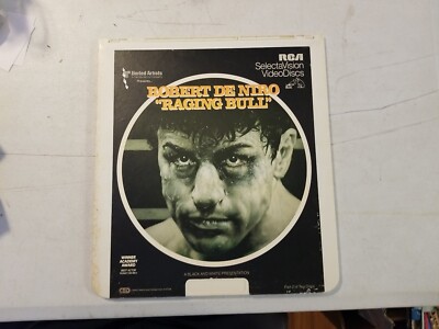 Robert De Niro Raging Bull - CED RCA Selectavision Videodisc Part 2 Only