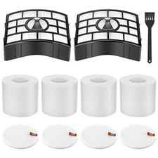NV752 AZ1002 Replacement Filters for Shark Rotator Powered Lift-Away Vacuum N...