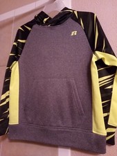 Boys RUSSELL Pullover Hoodie with Front Pocket Size Medium 8  NEW