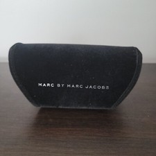 Marc By Marc JACOBS Black Velvet Eyeglass Sunglass Case Magnetic Closure EUC