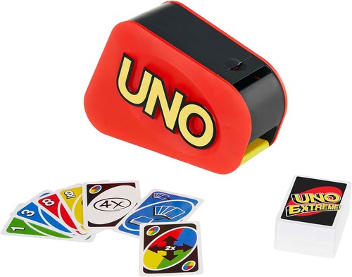 Mattel Games UNO Extreme, Jeux De Cartes Familial Pour Enfants Et Adultes, Jeu D - Photo 5/10