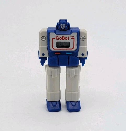 Vintage 1984 Impulse Gobot Robot Magnet Clock Watch Toy Figure Rare Collectible