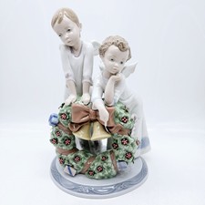 Lladro 1863 A Heavenly Christmas Porcelain Fi...
