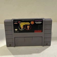 SNES MTV Bravia And Butt-head Game