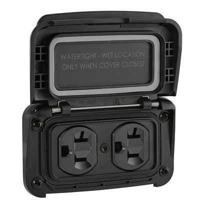 Scanstrut Ventura Series Dual AC Outlet - 125V - 20A SC-V-P1 UPC 5060114799295