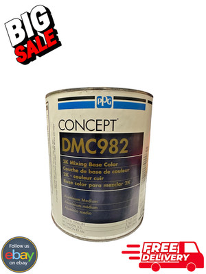 PPG Concept DMC982 2K Mixing Base Color Aluminum Medium Gal