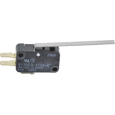 2 Pc Omron Electronic Components V-10G3-1C24-K Switch, Snap Action, 10 A, 2