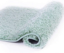 Bath Rug, Non Slip Bath Mat Water Absorbent Soft Shaggy Mat Rugs for Shower