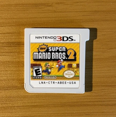 New Super Mario Bros. 2 Nintendo 3DS Cartridge Only - Tested and Working
