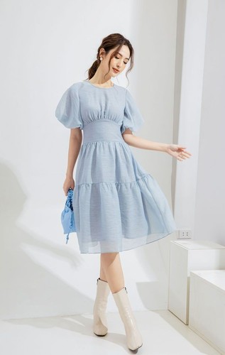 RACHEL ROY Womens Belted Sleeveless Knee Length Wear To Work Fit + Flare Dress
