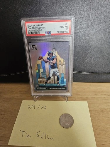 2024 Panini Donruss - Downtown (RC) Caleb Williams PSA 10