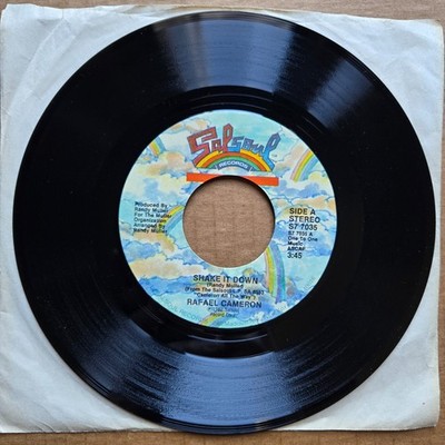 RAFAEL CAMERON Shake It Down/I Love You 45 7'' FUNK DISCO SOUL Record Vinyl