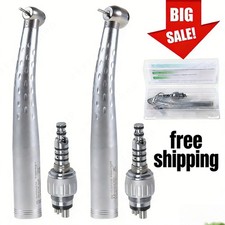 Yabangbang Dental High Speed Handpiece With 4 Hole Quick Coupler 360  Swivel USA