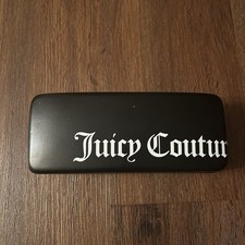 Juicy Couture Logo Black Hard Shell Sunglasses Case Only