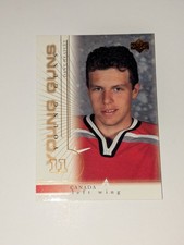 Dany Heatley 2000-01 Upper Deck Young Guns Rookie Card - Card No. 198. rookie card picture
