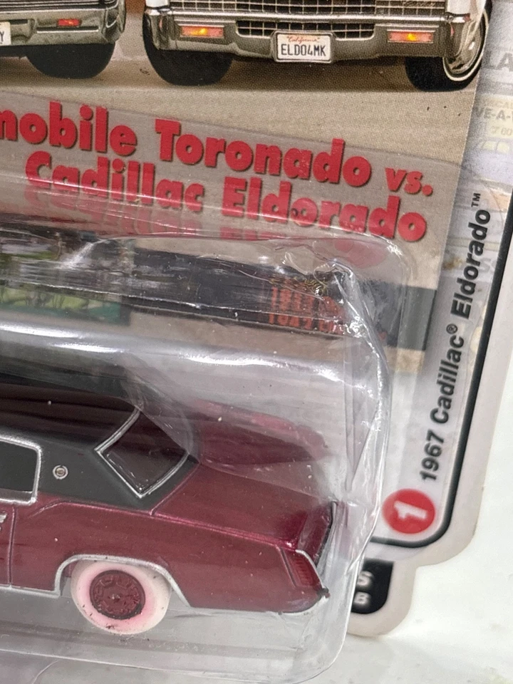 Auto World Hemmings 经典 1: 64 1967 凯迪拉克埃尔多拉多模型汽车 AWSP047 追逐 — 第 4/4 张图片