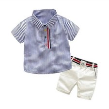 Baby  Toddler Unisex 2-Piece Summer Shorts Set, Shirt  Shorts, Multicolor