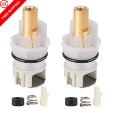 RP25513 Faucet Stem Assembly Kit Compatible with Delta 2-Handle Faucets White
