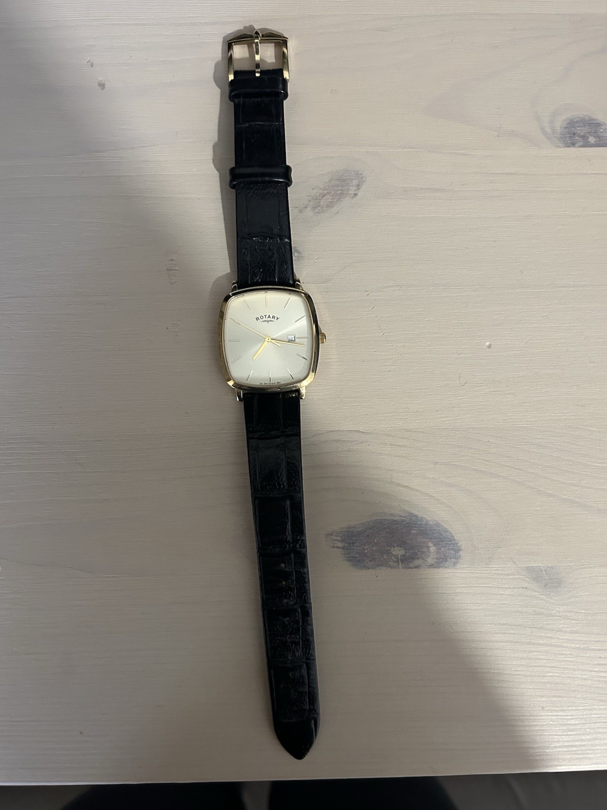 Rotary Windsor Gents Gold-plated Case Watch, model GS02402/03