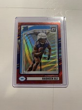 Rasheen Ali - 2024 Donruss - Rated Rookie #347 Optic Preview Red Wave Prizm (RC)