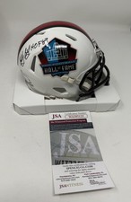 Bobby Bell Signed Autographed Hall of Fame Mini Helmet HOF 1983