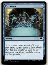 Preordain #101 (NM) Commander 2015 C15 Magic MTG