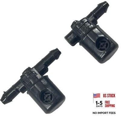 2Pcs 12782508/12782509 Front Windshield Washer Nozzles Washer Spray Jet
