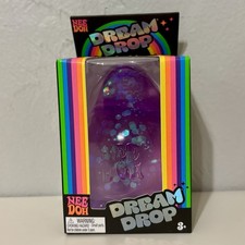 Schylling NeeDoh Glitter Purple Dream Drop Squishy Toy