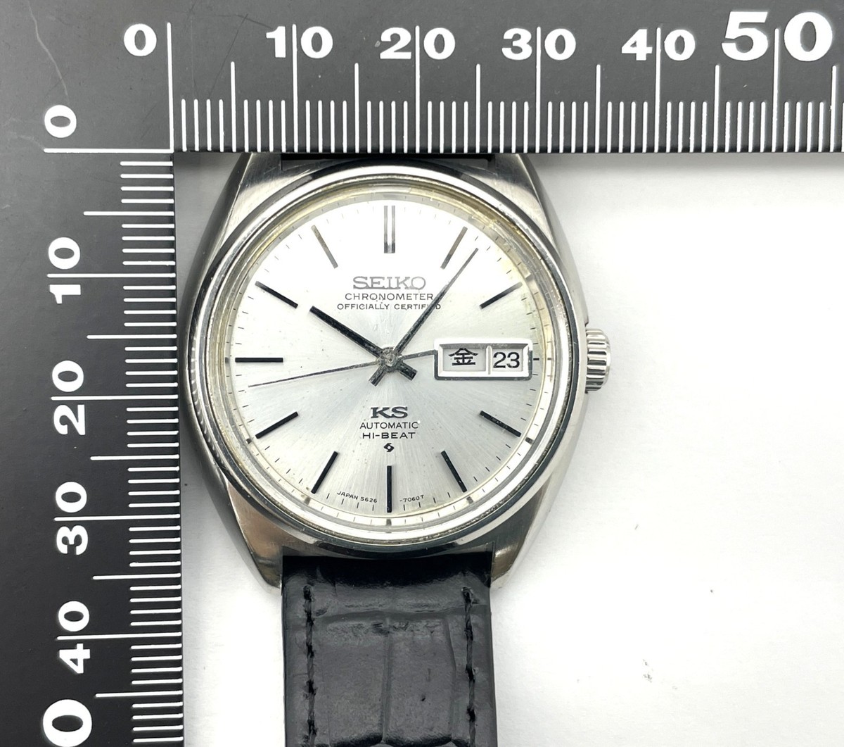 Vintage KING SEIKO Automatic Watch Hi-Beat Chronometer 5626-7060
