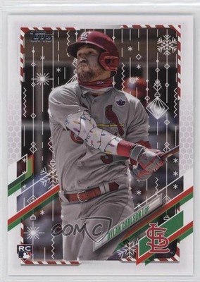2021 Holiday WalMart Mega Box Super Rare Variation Dylan Carlson Rookie RC u6m