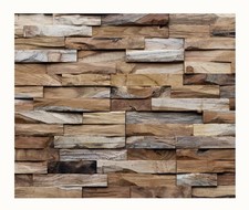 Wandverblender Holz - HO-018 - Teakholz - Fliesen Lager Stein-mosaik Herne NRW