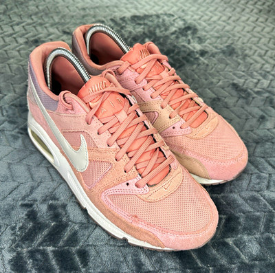 Nike Air Max Damen Sneaker Low Top Rosa/Weiß Atmungsaktiv EU 40