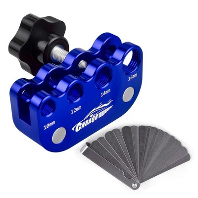 Universal Spark Plug Gap Tool for Most 10/12/14/16mm Spark Plugs w/ Feeler Gauge