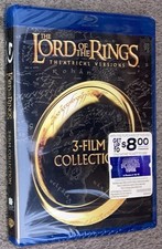 The Lord of the Rings: Original Theatrical Trilogy Blu-ray Triple Feature NEW