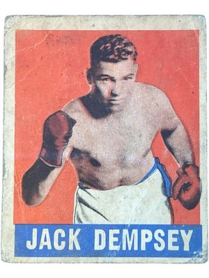 1948 Leaf Gum Company, Jack Dempsey, Knock-Out Boxing Card #1