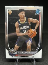 2025-26 Bowman Basketball Chrome Jeremiah Fears #BCV-7 (RC) Pelicans New NM NBA