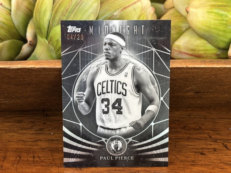 2025-26 Topps Midnight Paul Pierce Moonfall Equinox /20 Boston Celtics MF-17