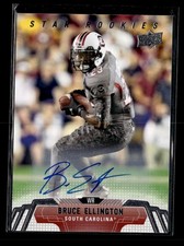 Bruce Ellington: 2014 Upper Deck Rookie Autographs Rookie Year Card #175. rookie card picture