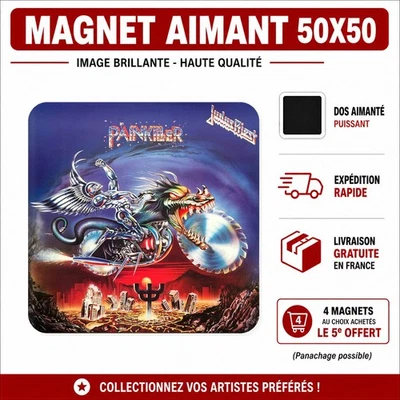 Magnet Judas Priest Painkiller 5x5 cm Aimant Frigo fridge magnet - Photo 1/4
