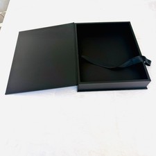 Maggie Mae Rectangular 15.5x12.5 Black Hardbound Art Book Photo Keepsake Box Sto