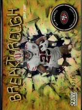 2022 Score #B2 Eli Mitchell Breakthrough Gold Zone #/50