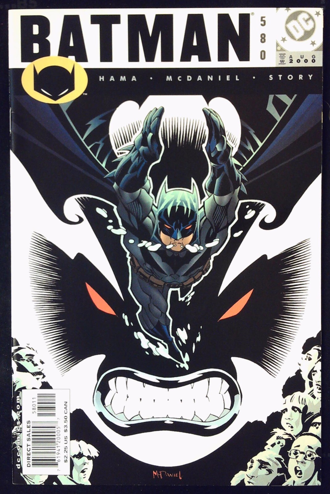 BATMAN (1940) #580 NM Back Issue