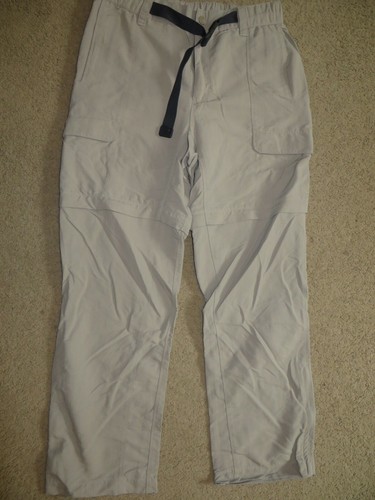 EUC The North Face tan zip-off active 