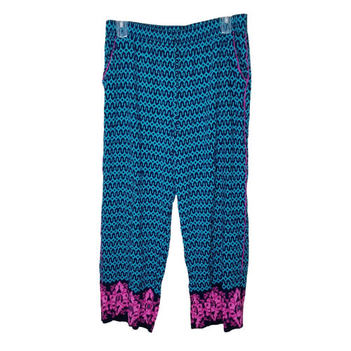 Crown \u0026 Ivy Woman's Blue Wide Leg Flat 