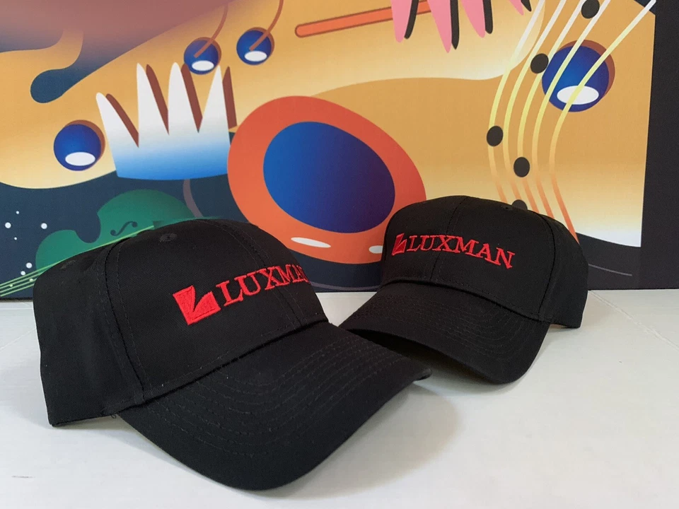 LUXMAN CD/SACD Player Quality Embroidered Logo Hat New Adjustable Guaranteed - Image 2 of 4